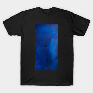 Deep Blue Abstract Painting T-Shirt